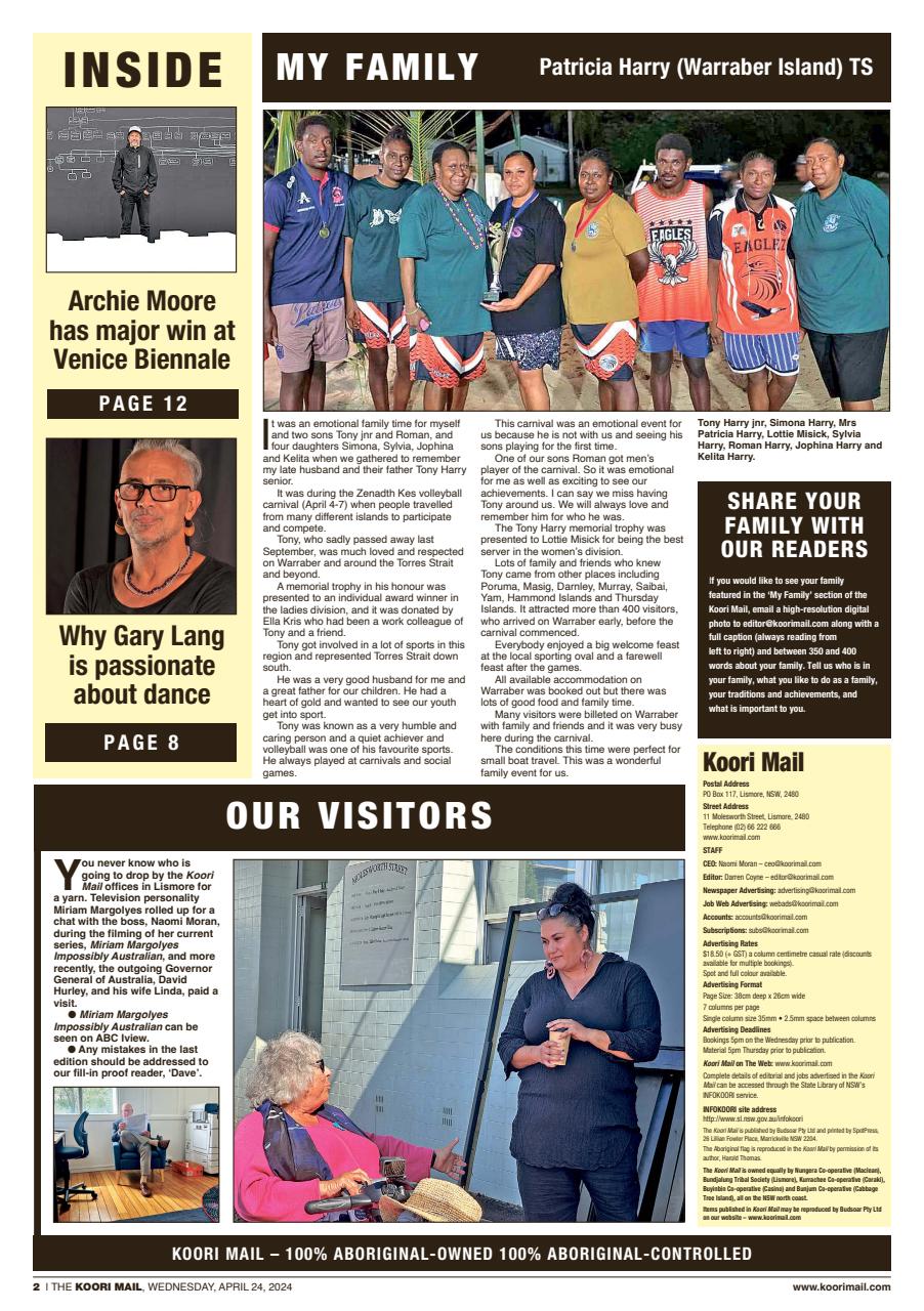 Koori Mail Preview Pages