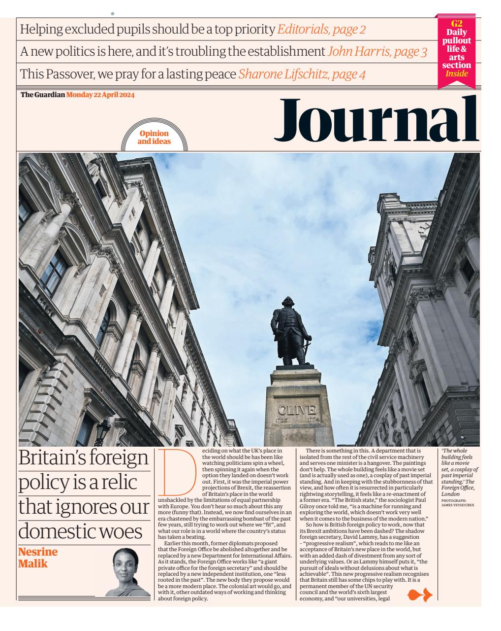 The Guardian Newspaper Preview Pages