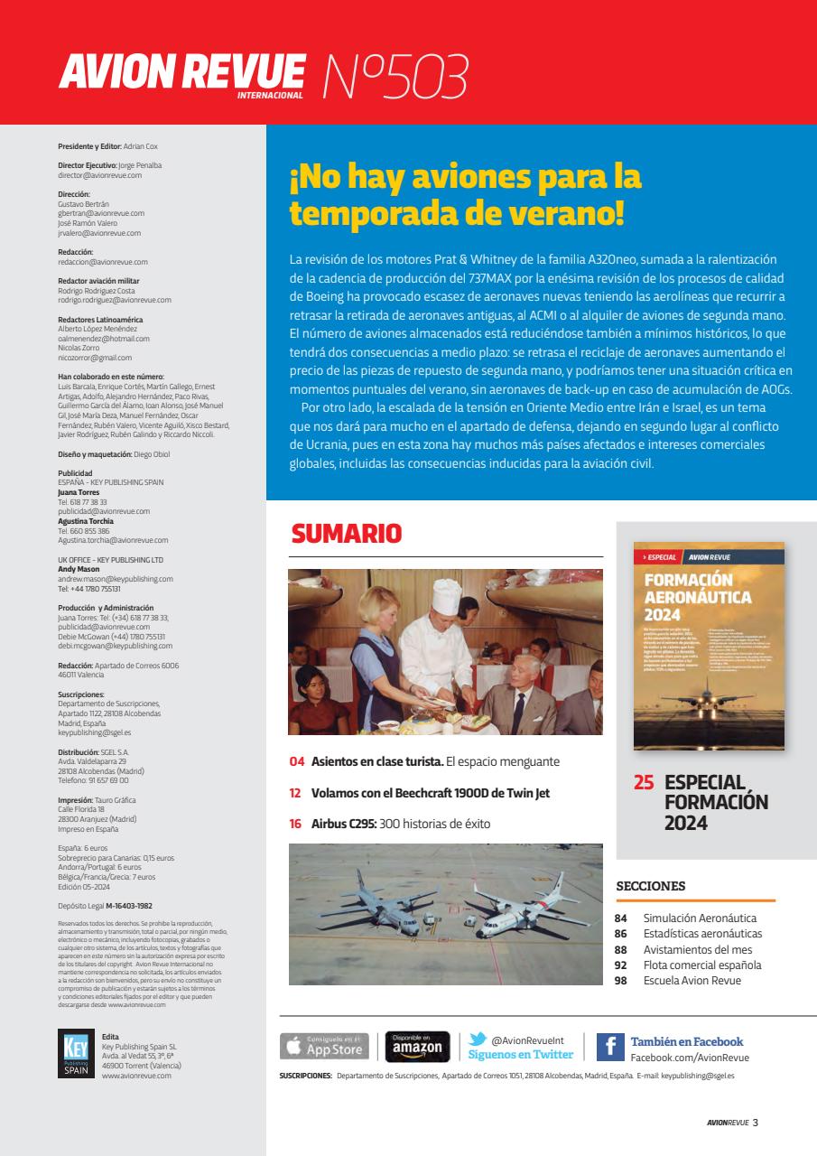 Avion Revue Internacional Preview Pages