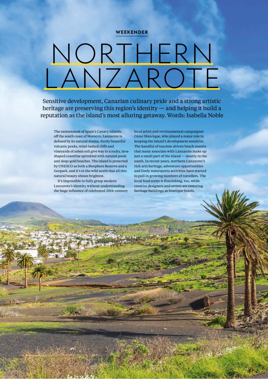 National Geographic Traveller UK Preview Pages