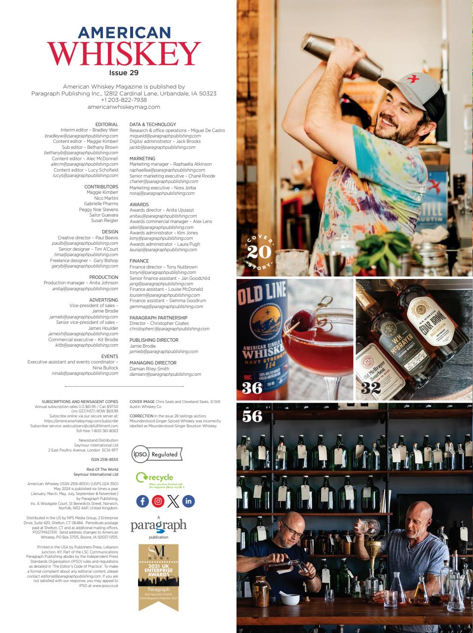 American Whiskey Magazine Preview Pages