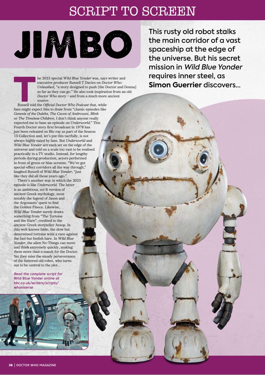 Doctor Who Magazine Preview Pages