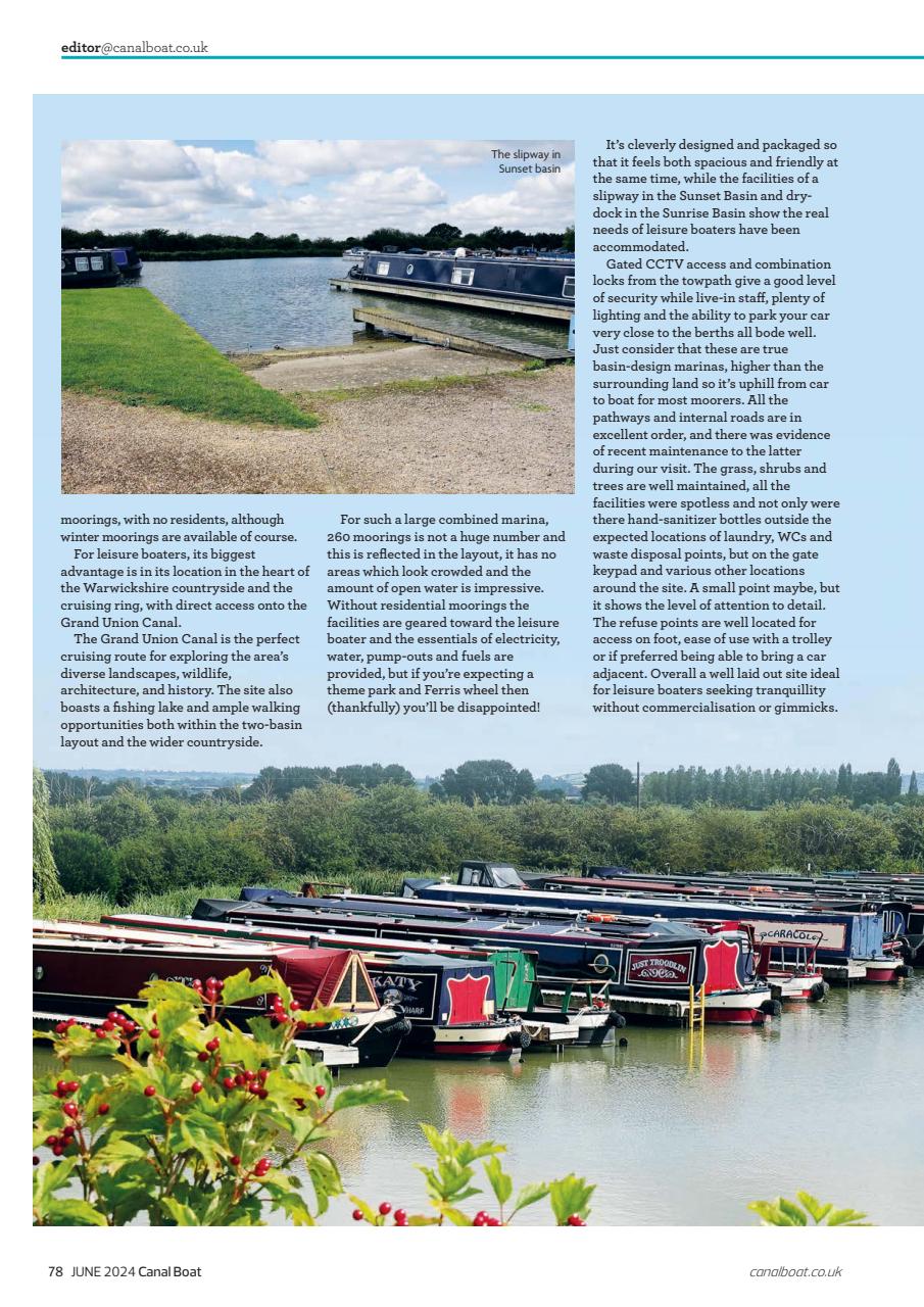 Canal Boat Preview Pages