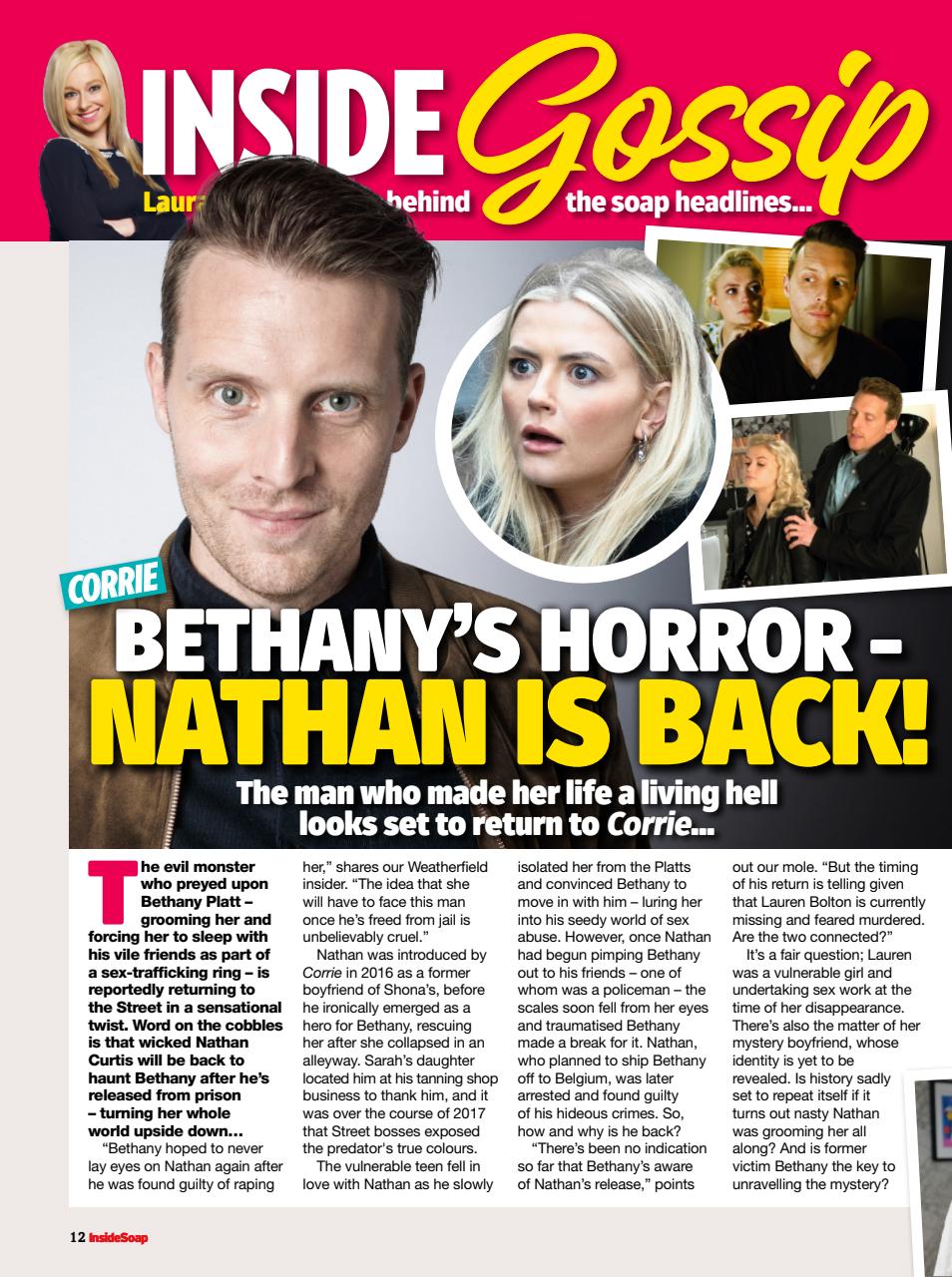 Inside Soap Preview Pages