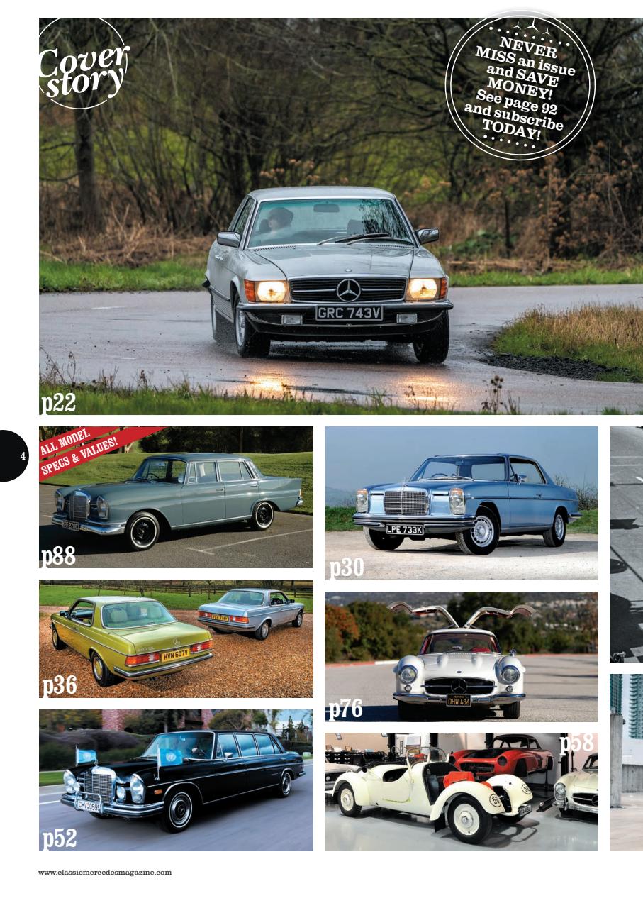 Classic Mercedes Preview Pages