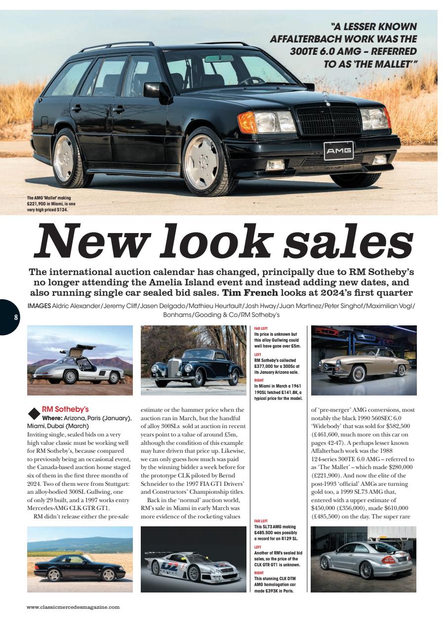 Classic Mercedes Preview Pages