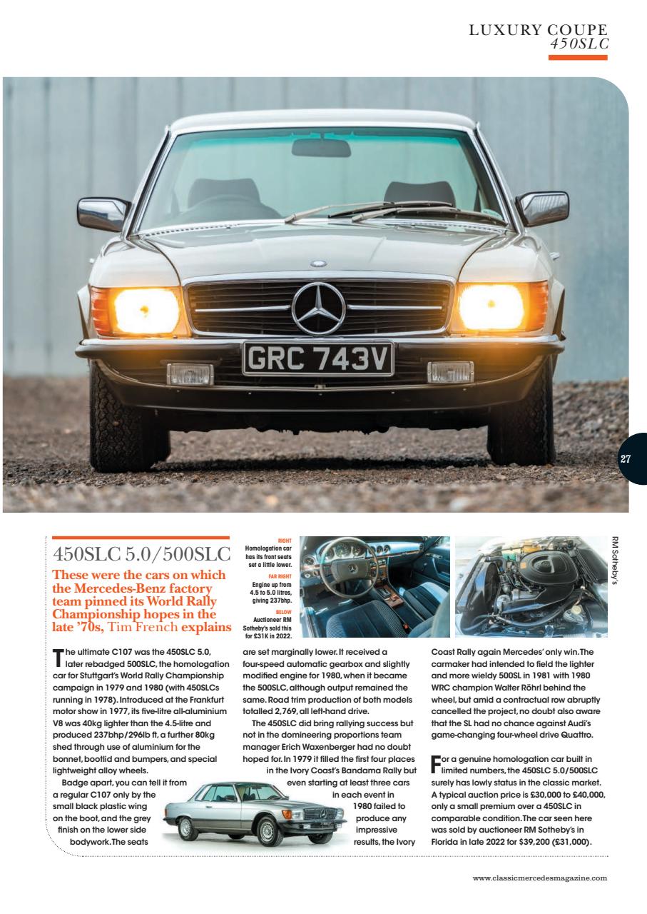 Mercedes Enthusiast Preview Pages