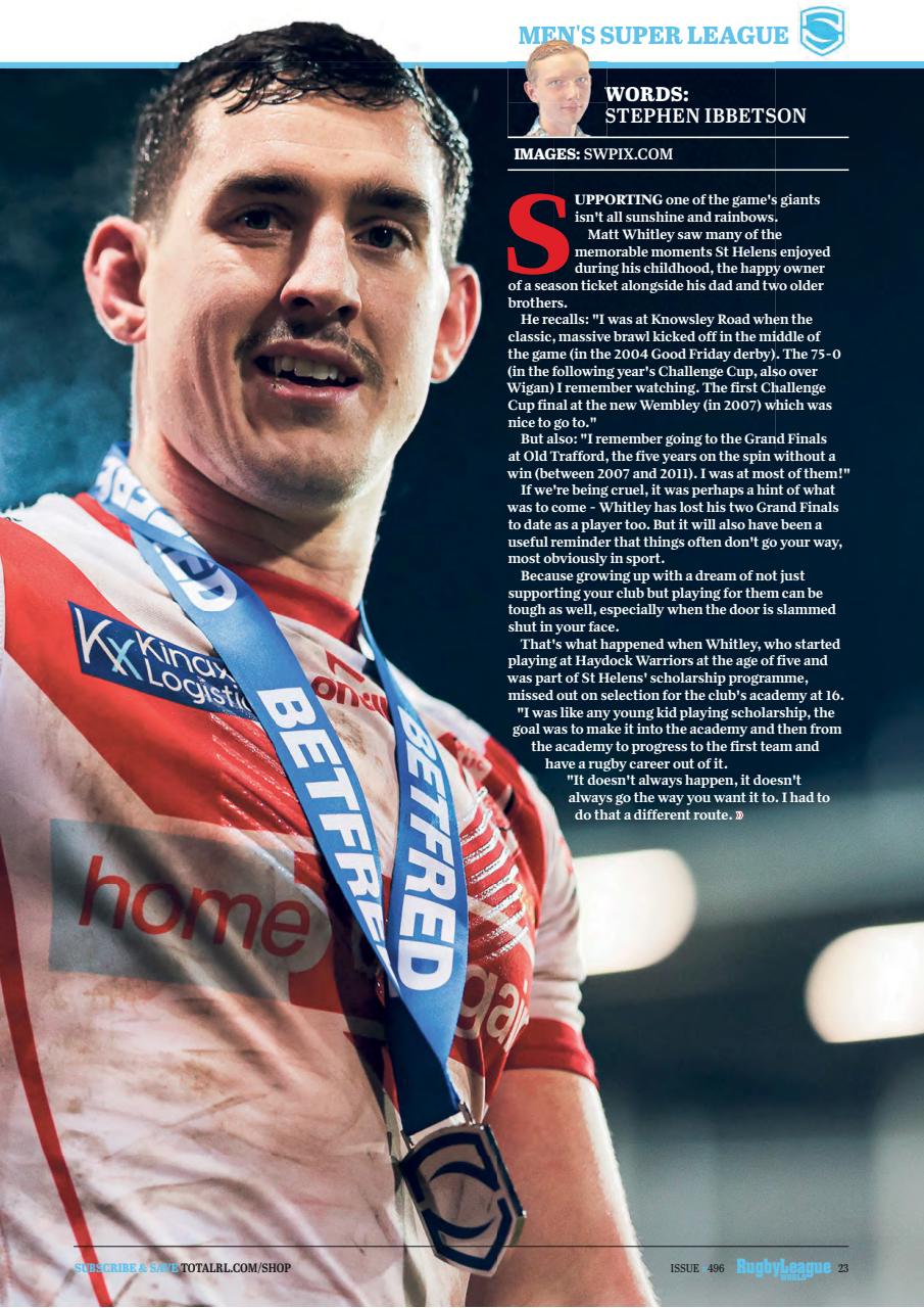 Rugby League World Preview Pages