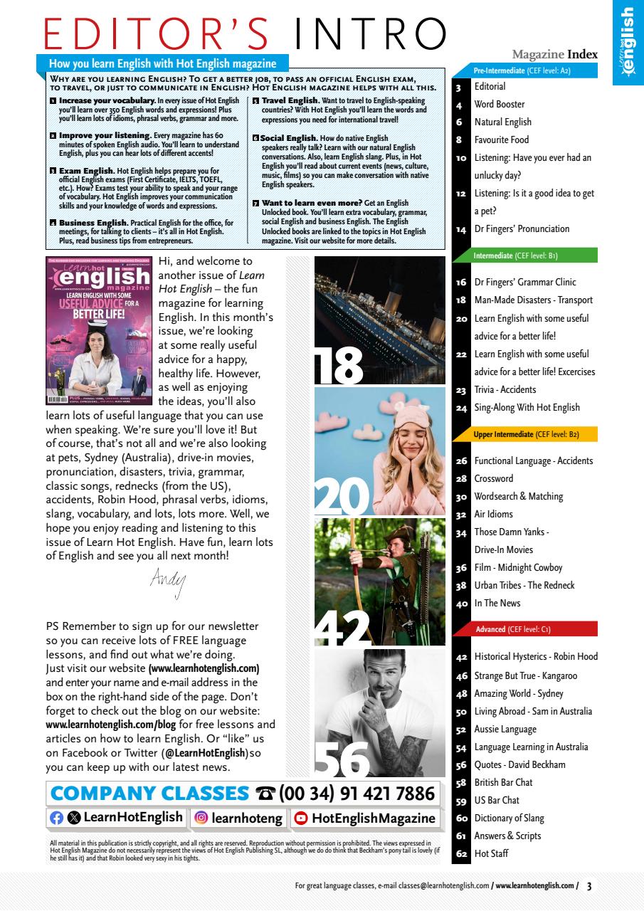 Learn Hot English Preview Pages