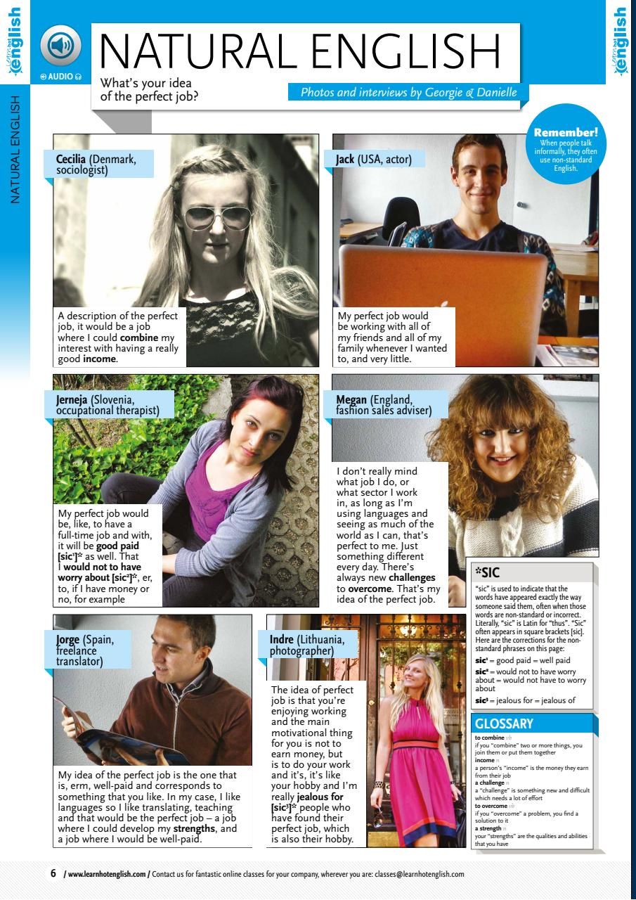 Learn Hot English Preview Pages