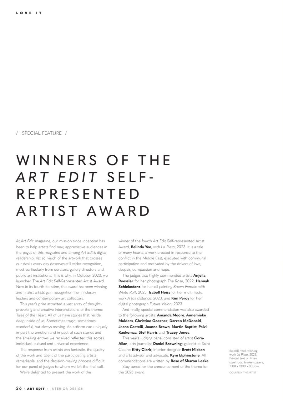 Art Edit Preview Pages