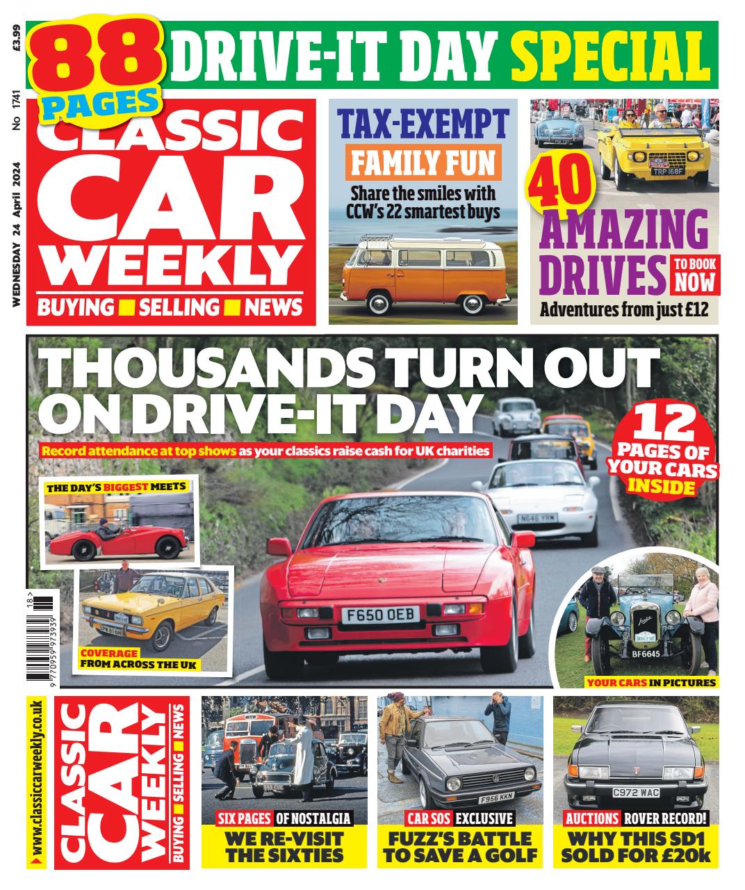 Classic Car Weekly Preview Pages