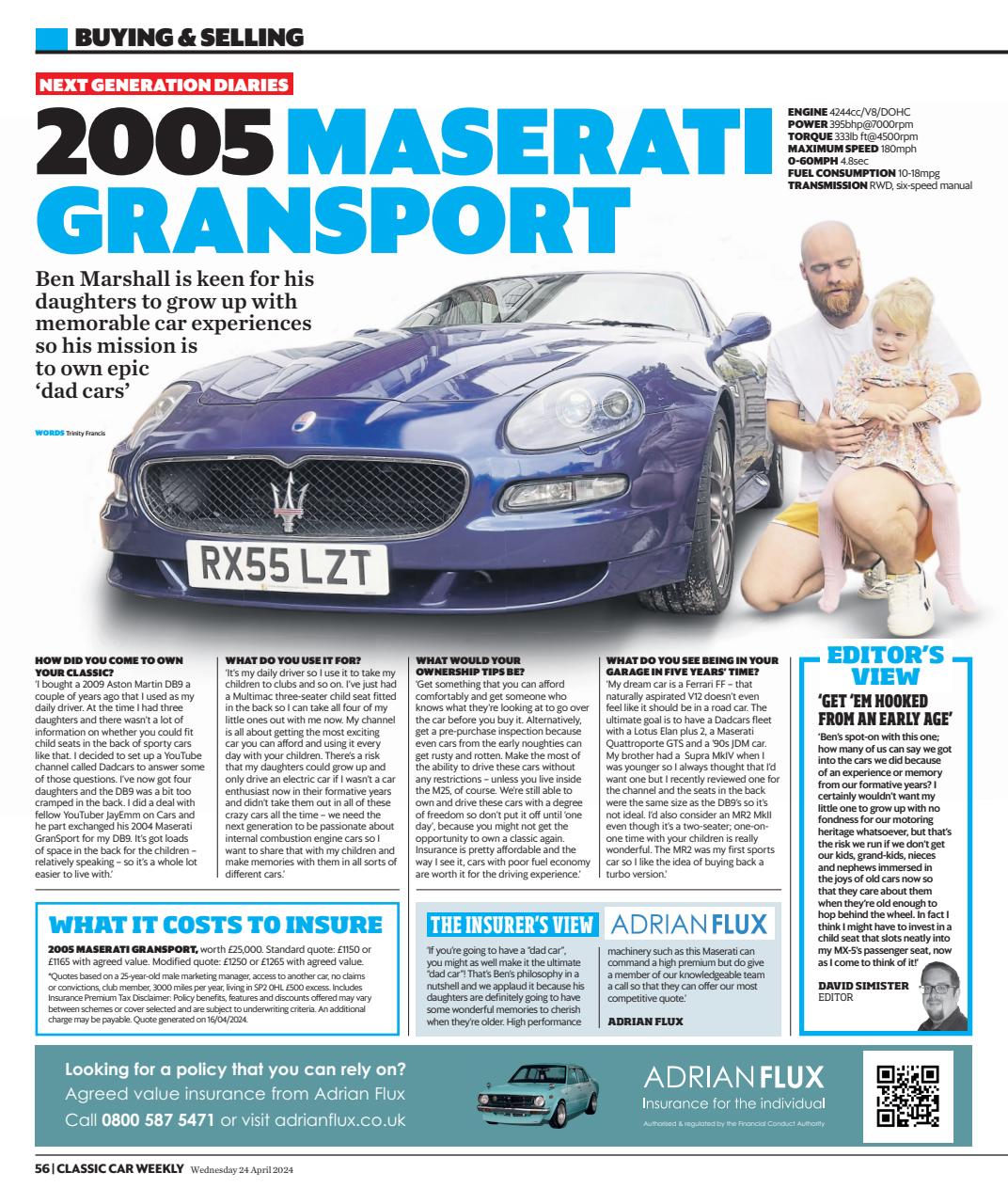 Classic Car Weekly Preview Pages