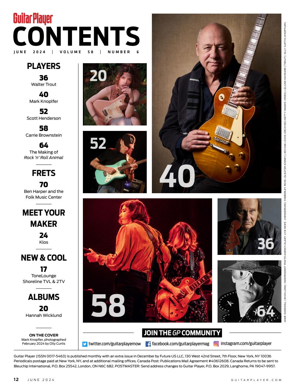 Guitar Player Preview Pages