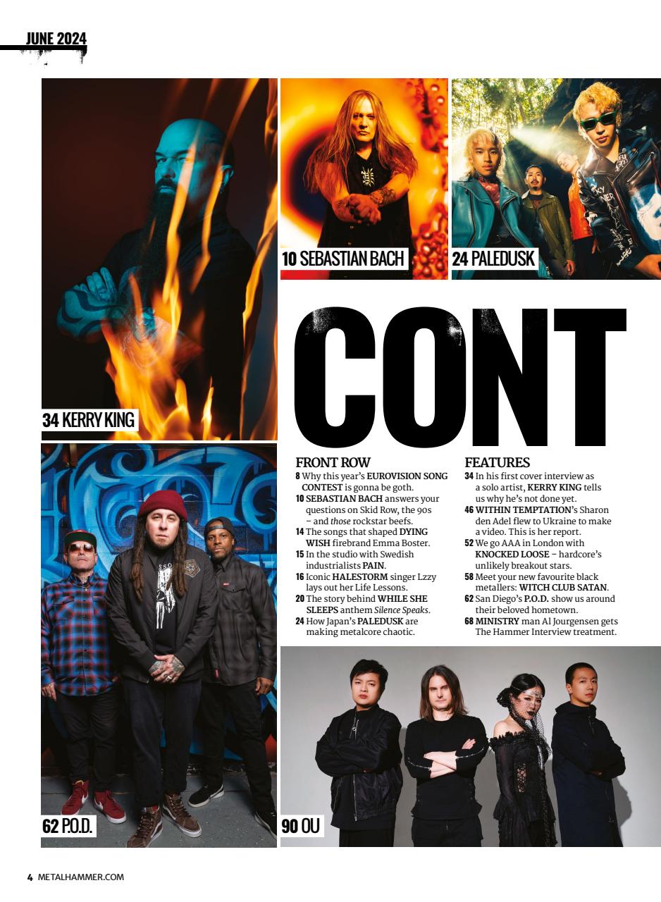 Metal Hammer Preview Pages