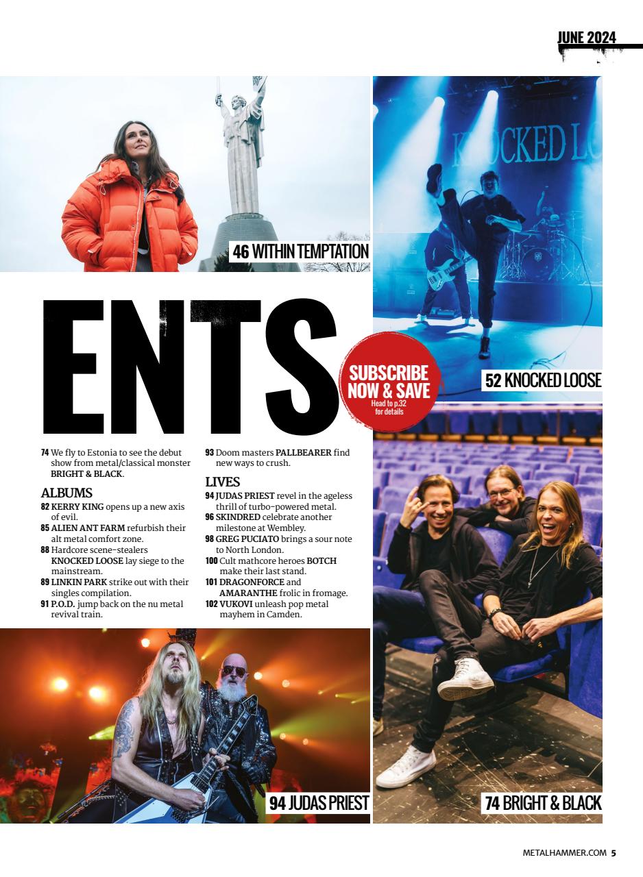 Metal Hammer Preview Pages