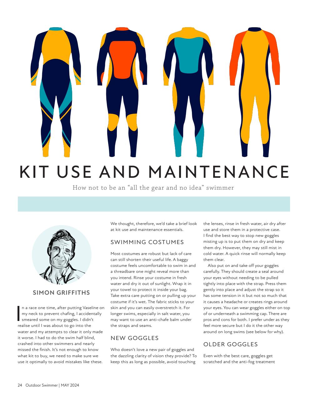 Outdoor Swimmer Preview Pages