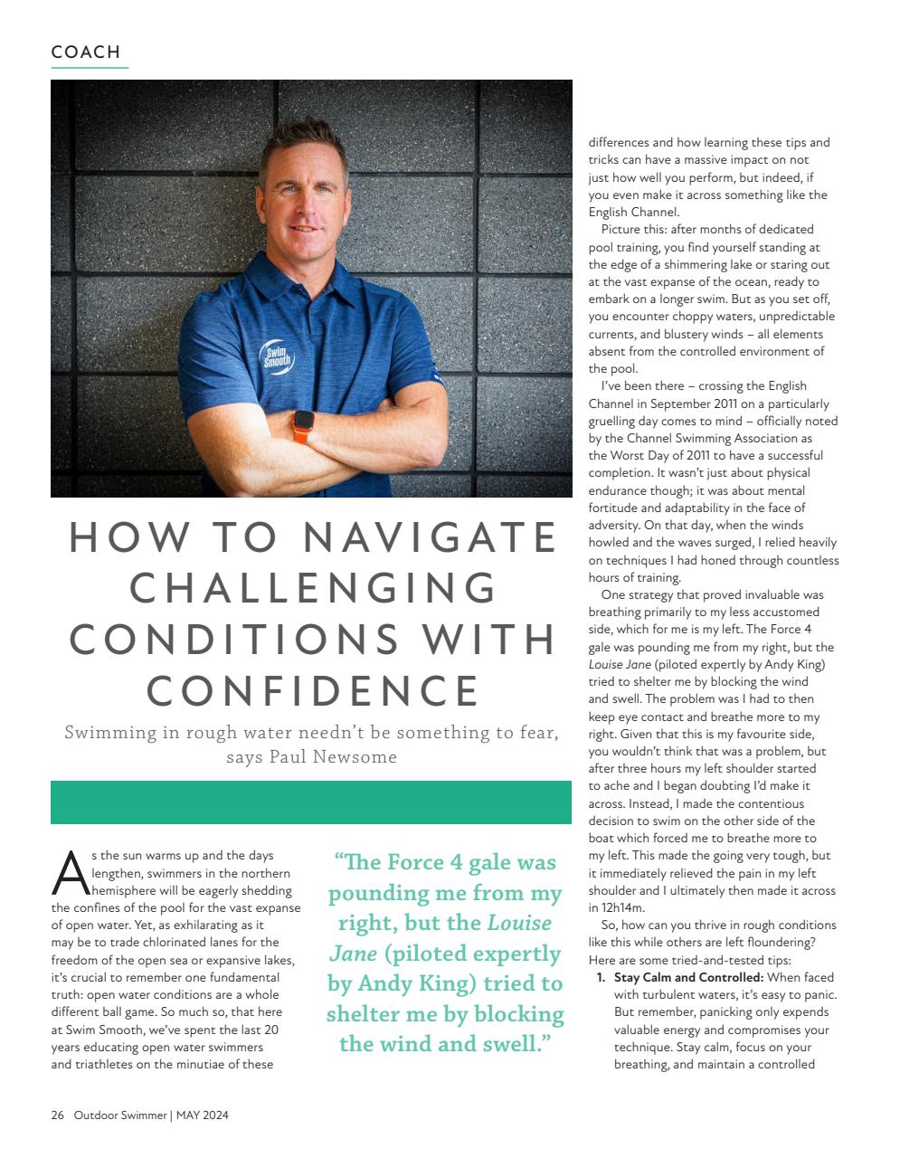 Outdoor Swimmer Preview Pages