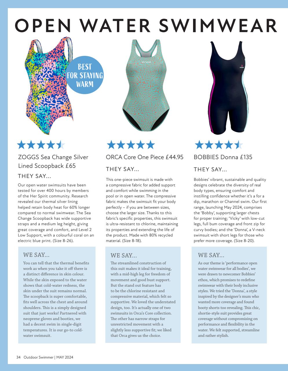 Outdoor Swimmer Preview Pages