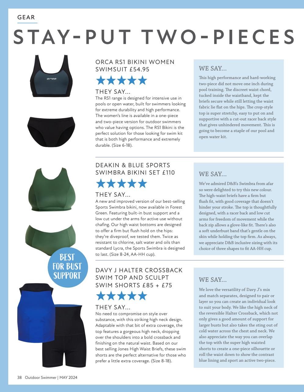 Outdoor Swimmer Preview Pages