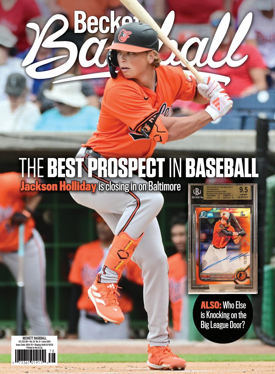 Beckett Baseball Magazine Preview Pages
