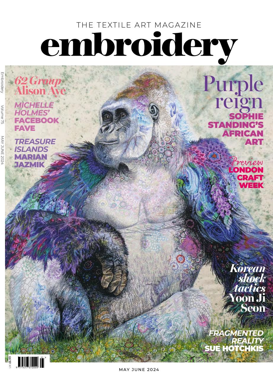 Embroidery Magazine Preview Pages