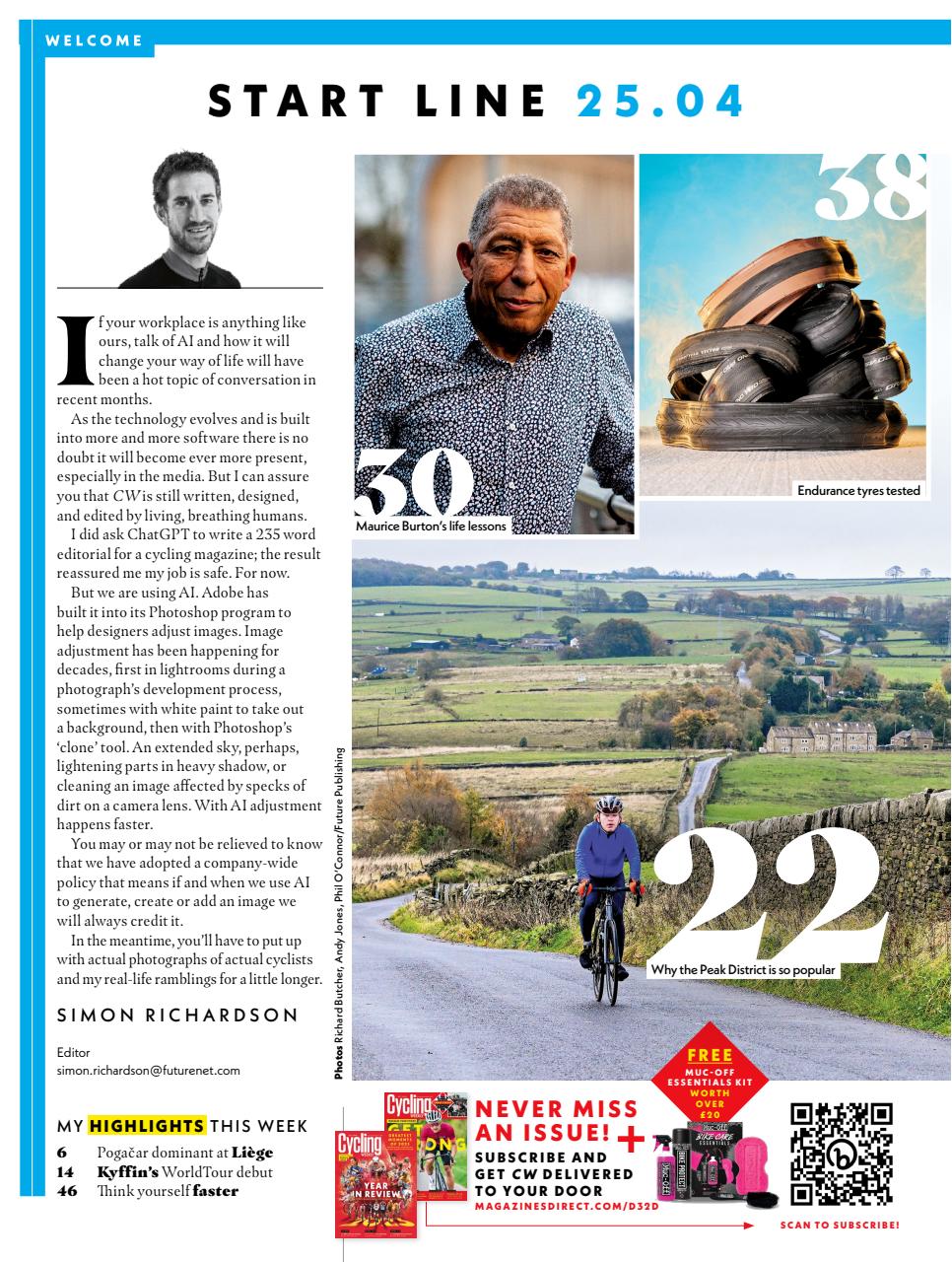 Cycling Weekly Preview Pages