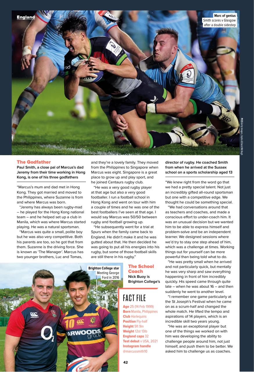 Rugby World Preview Pages