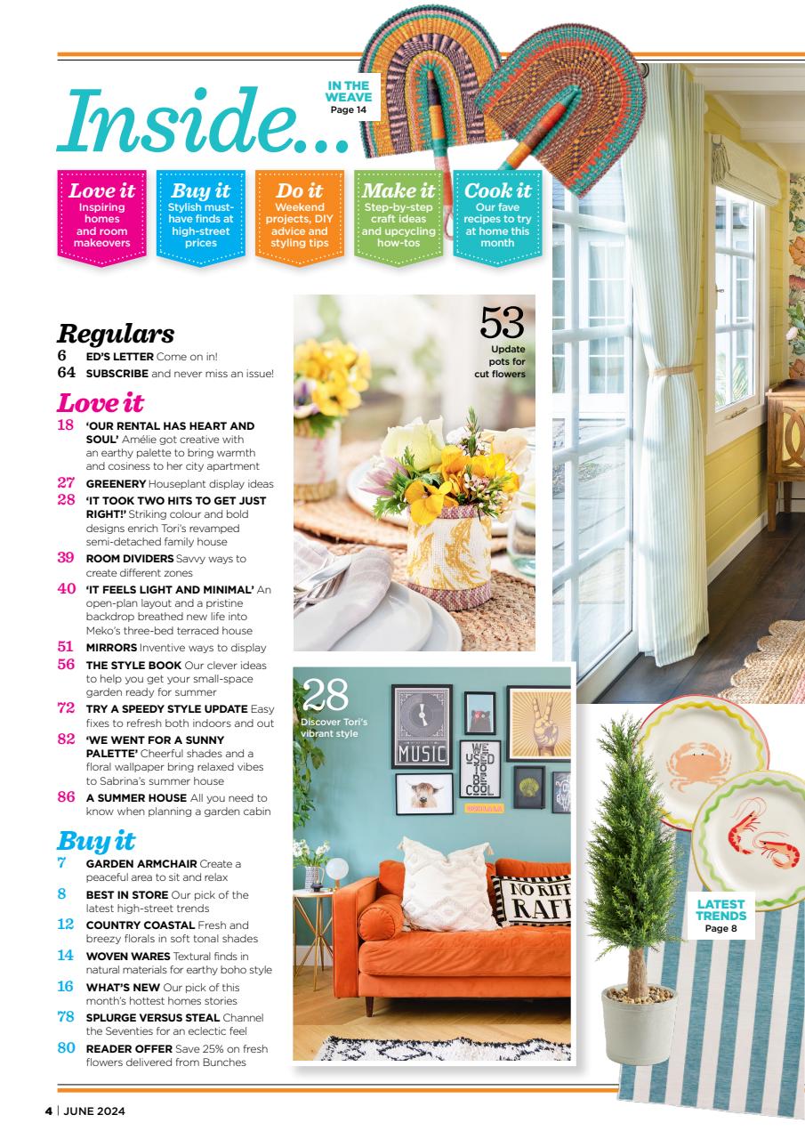 Style at Home Preview Pages