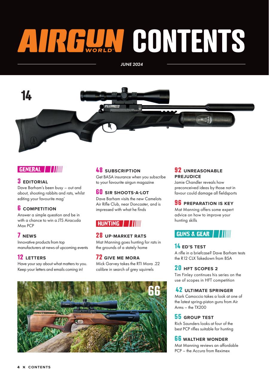 Airgun World Preview Pages