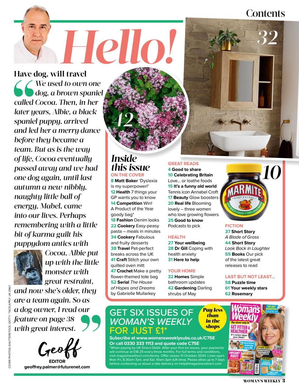 Woman's Weekly Preview Pages
