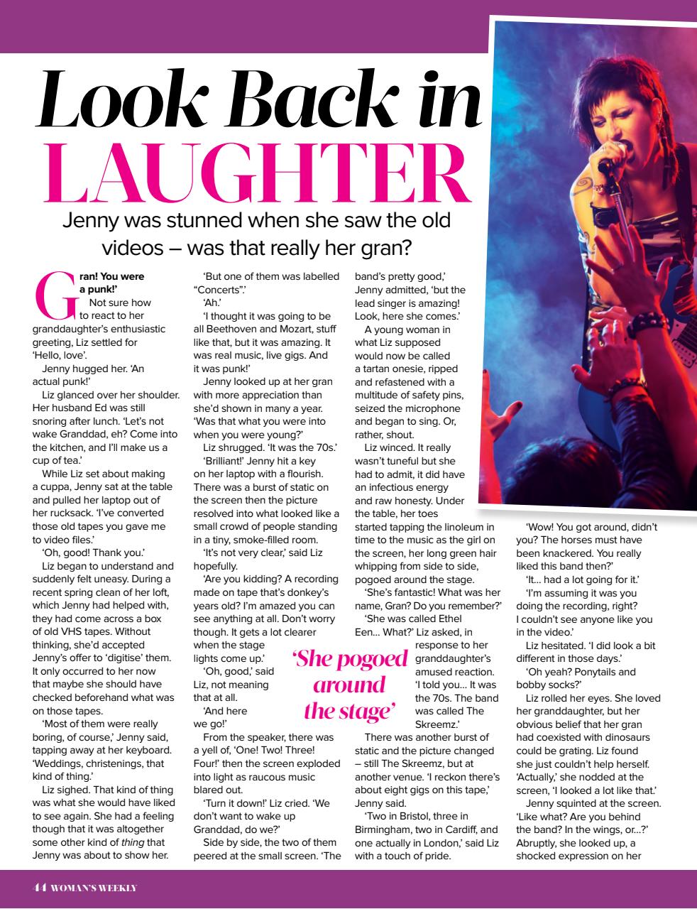 Woman's Weekly Preview Pages
