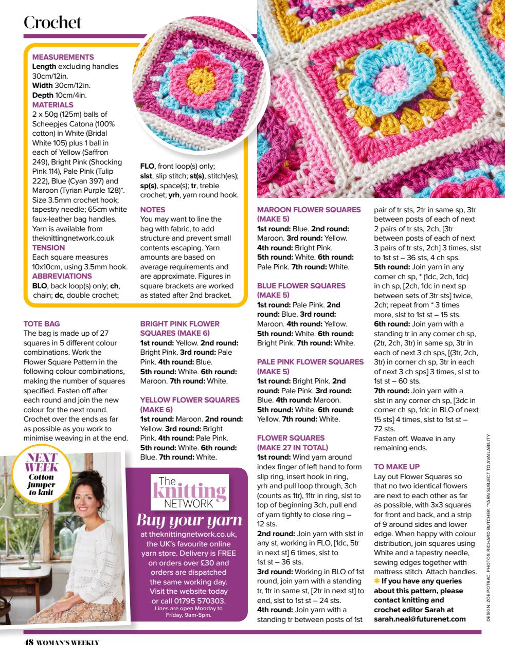 Woman's Weekly Preview Pages