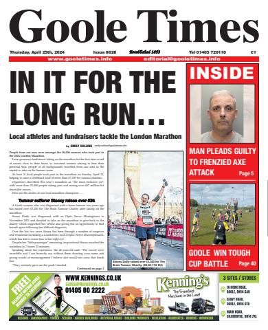 Goole Times issue April 25th 2024