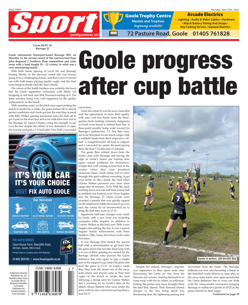 Goole Times Preview Pages