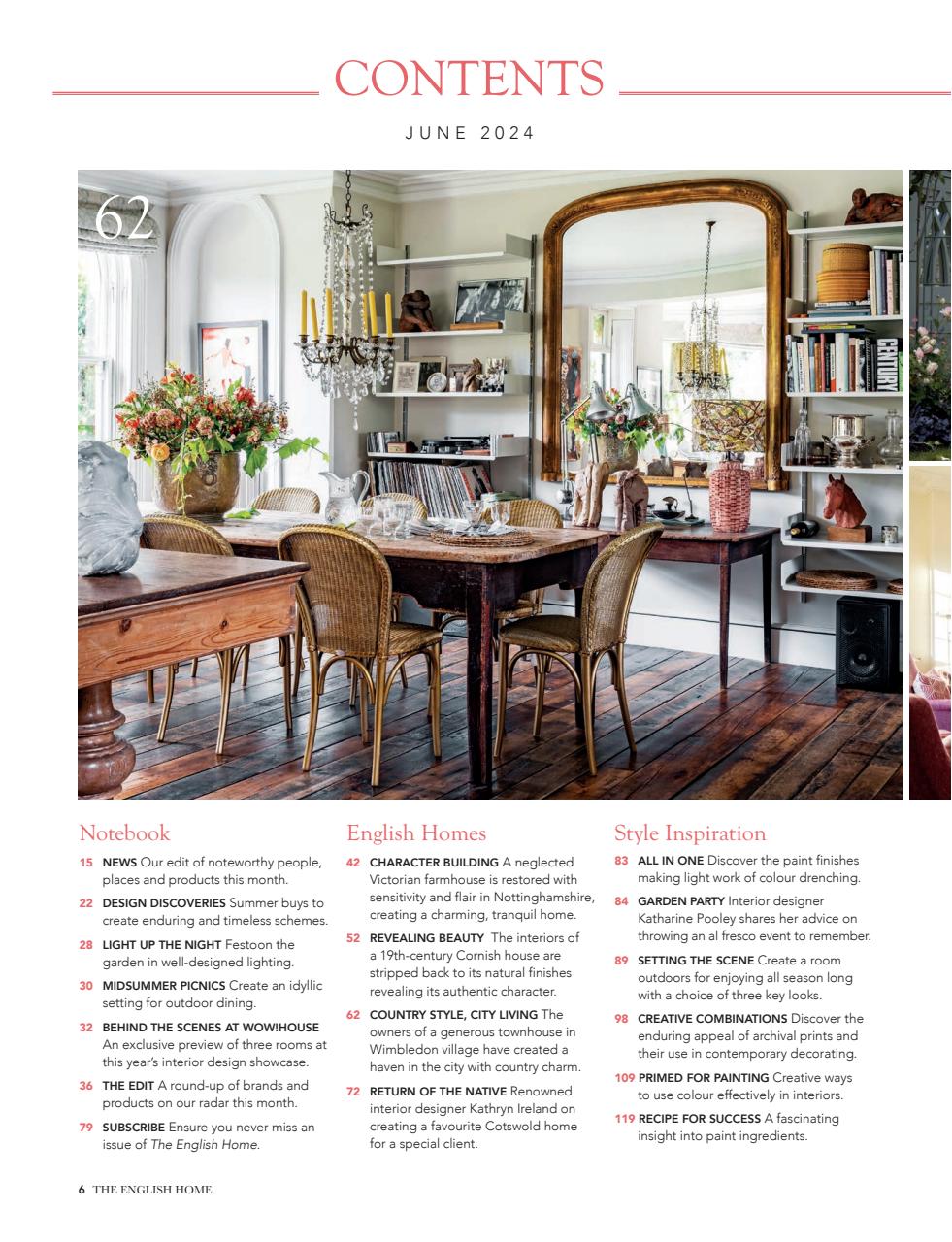 The English Home Preview Pages