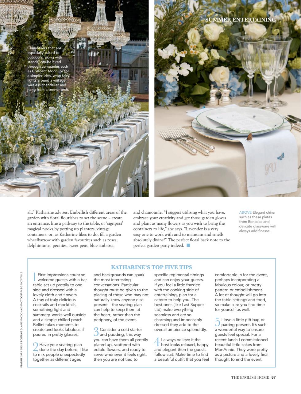 The English Home Preview Pages