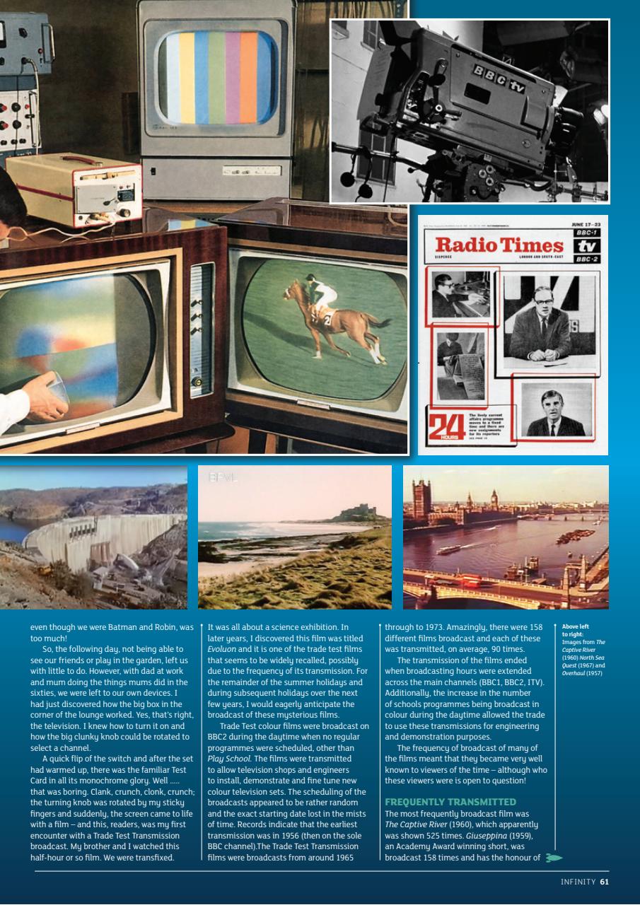 Infinity Magazine Preview Pages