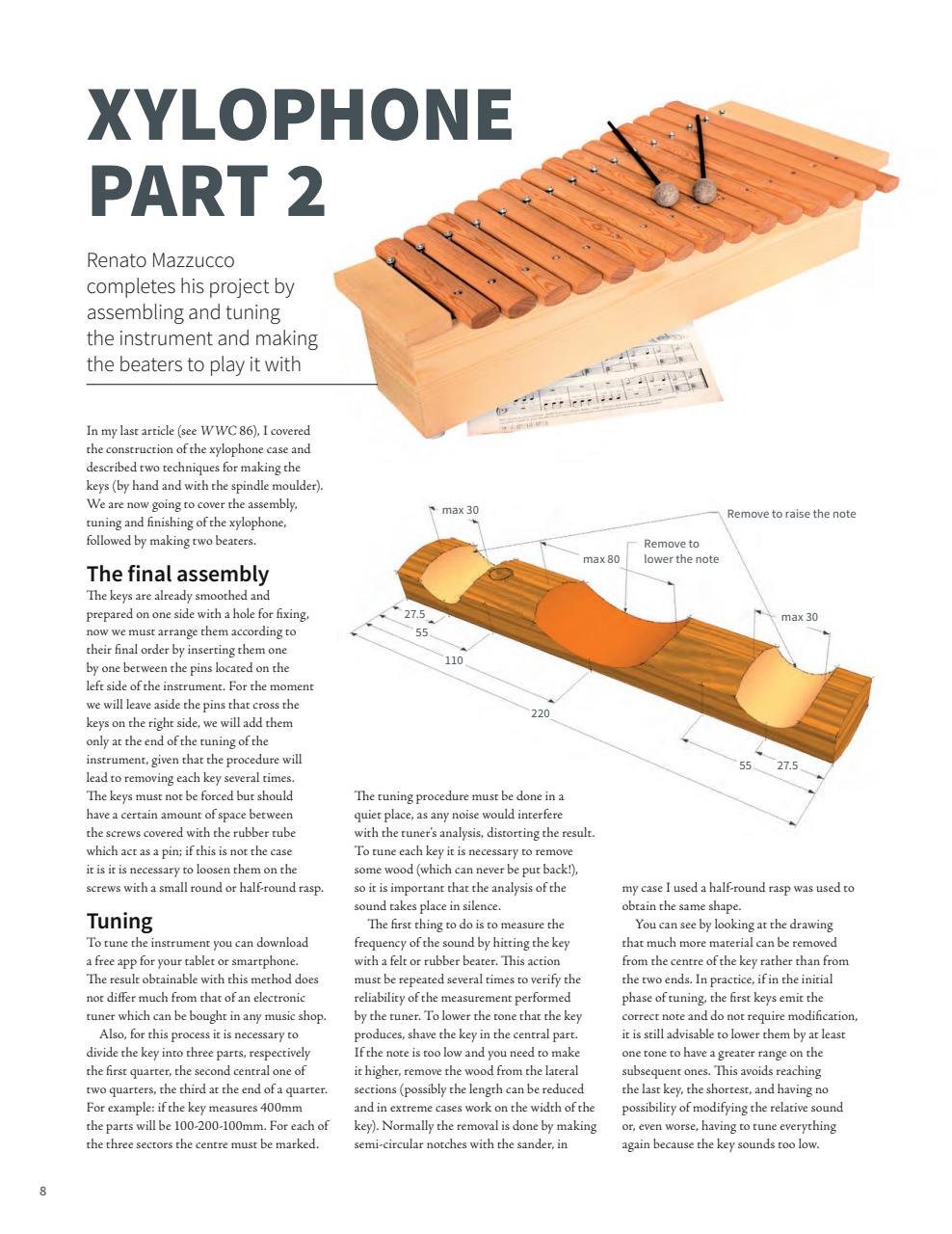 Woodworking Crafts Magazine Preview Pages