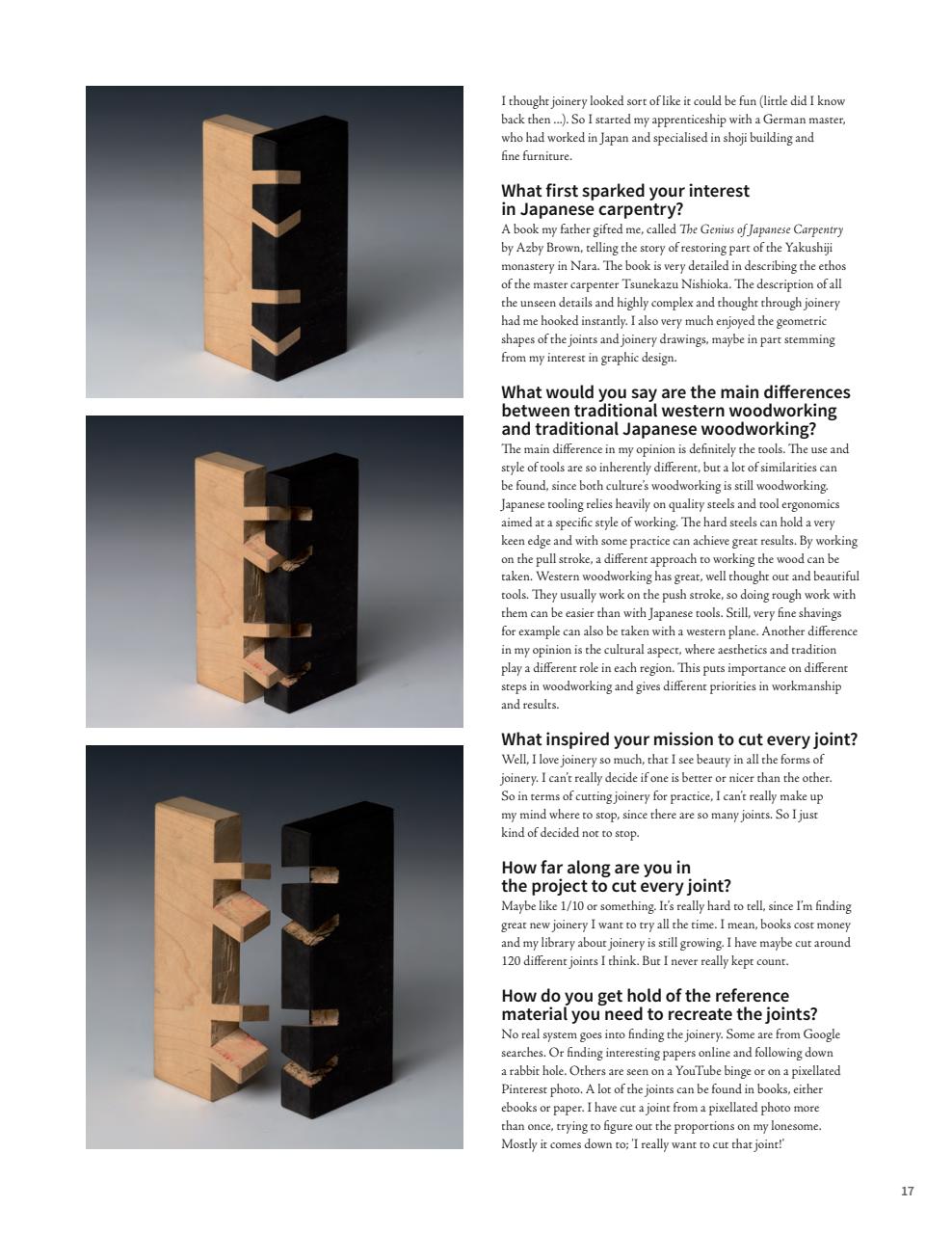 Woodworking Crafts Magazine Preview Pages