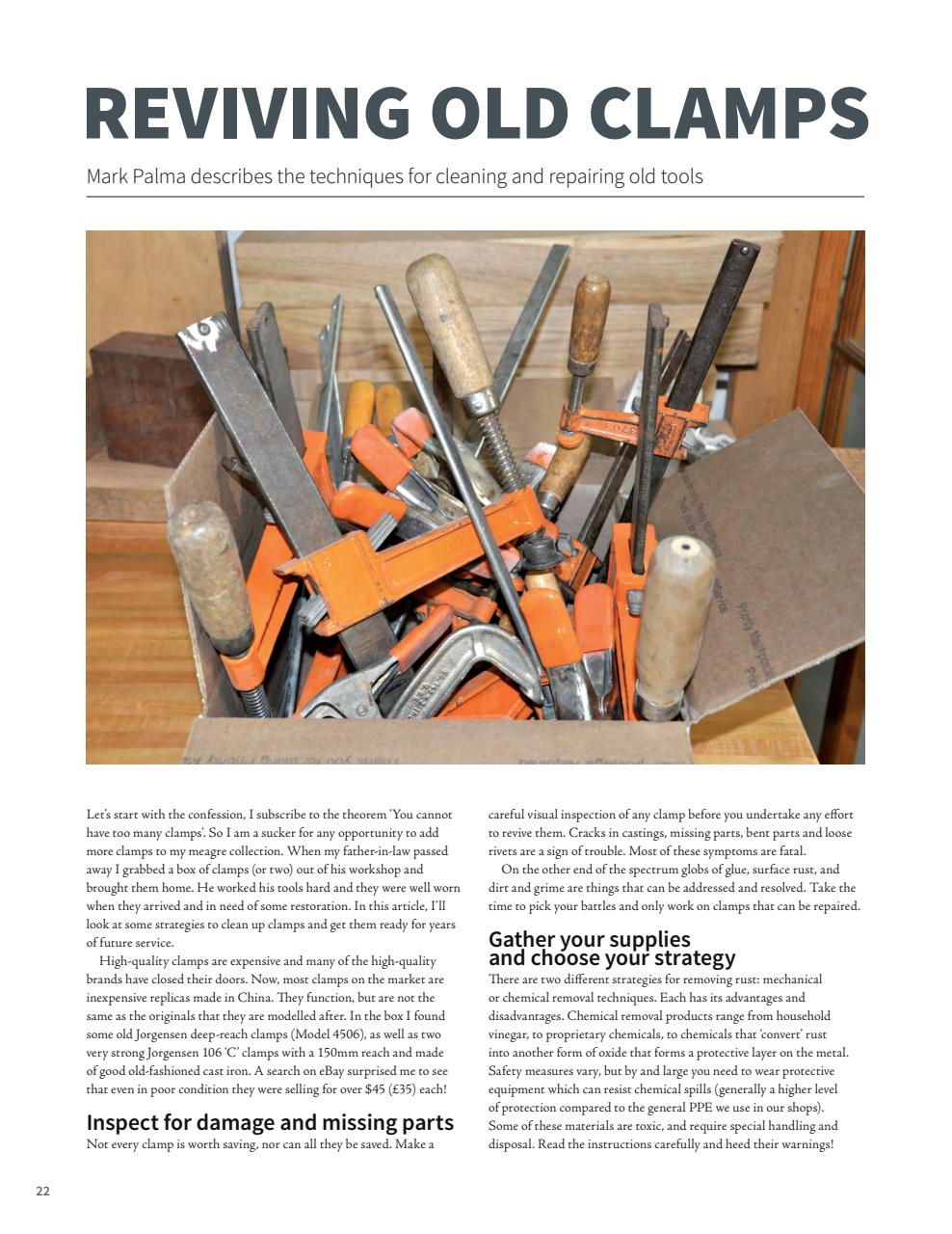 Woodworking Crafts Magazine Preview Pages