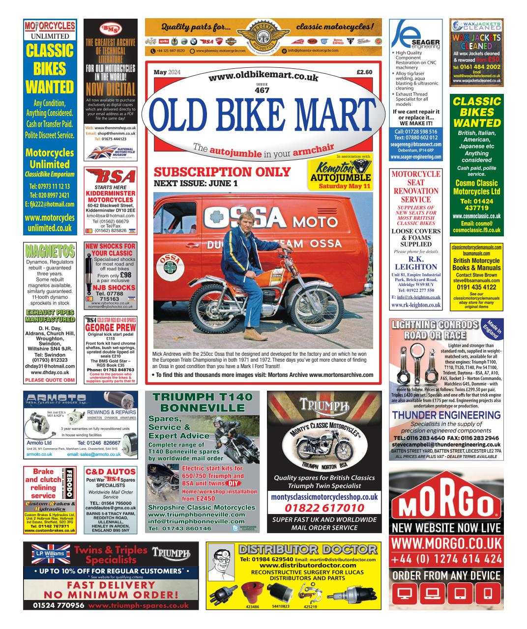 Old Bike Mart Preview Pages