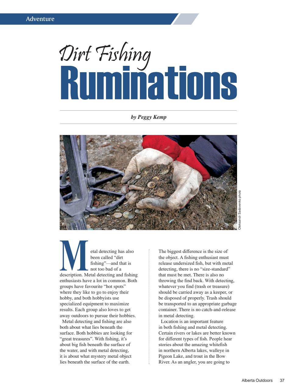 Alberta Outdoors Preview Pages