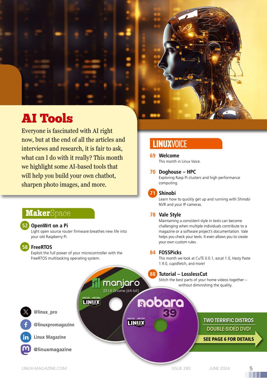 Linux Magazine Preview Pages