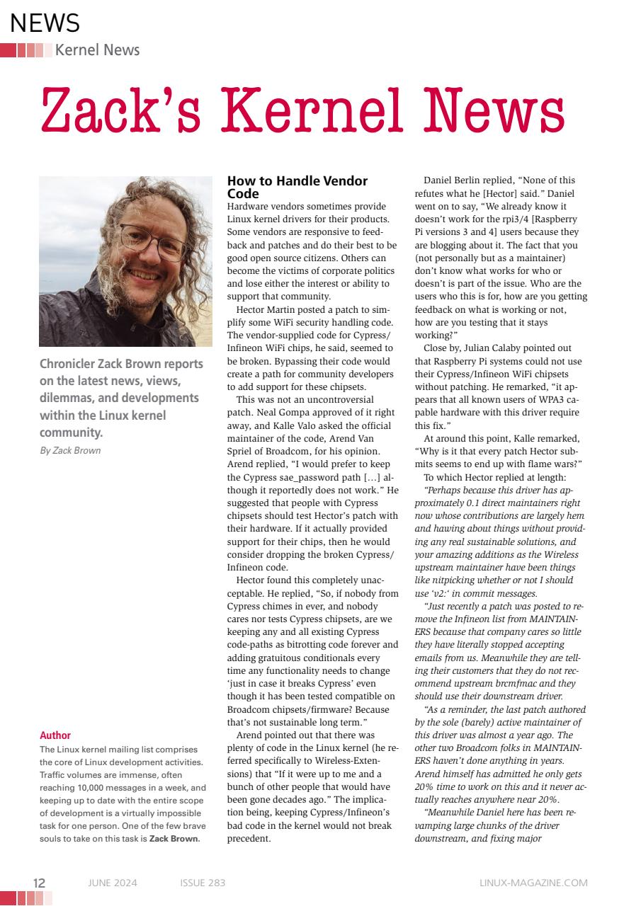 Linux Magazine Preview Pages