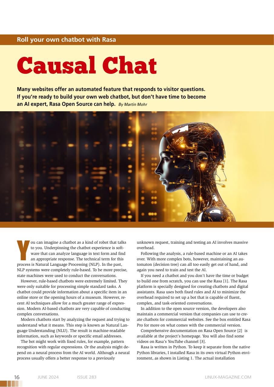 Linux Magazine Preview Pages