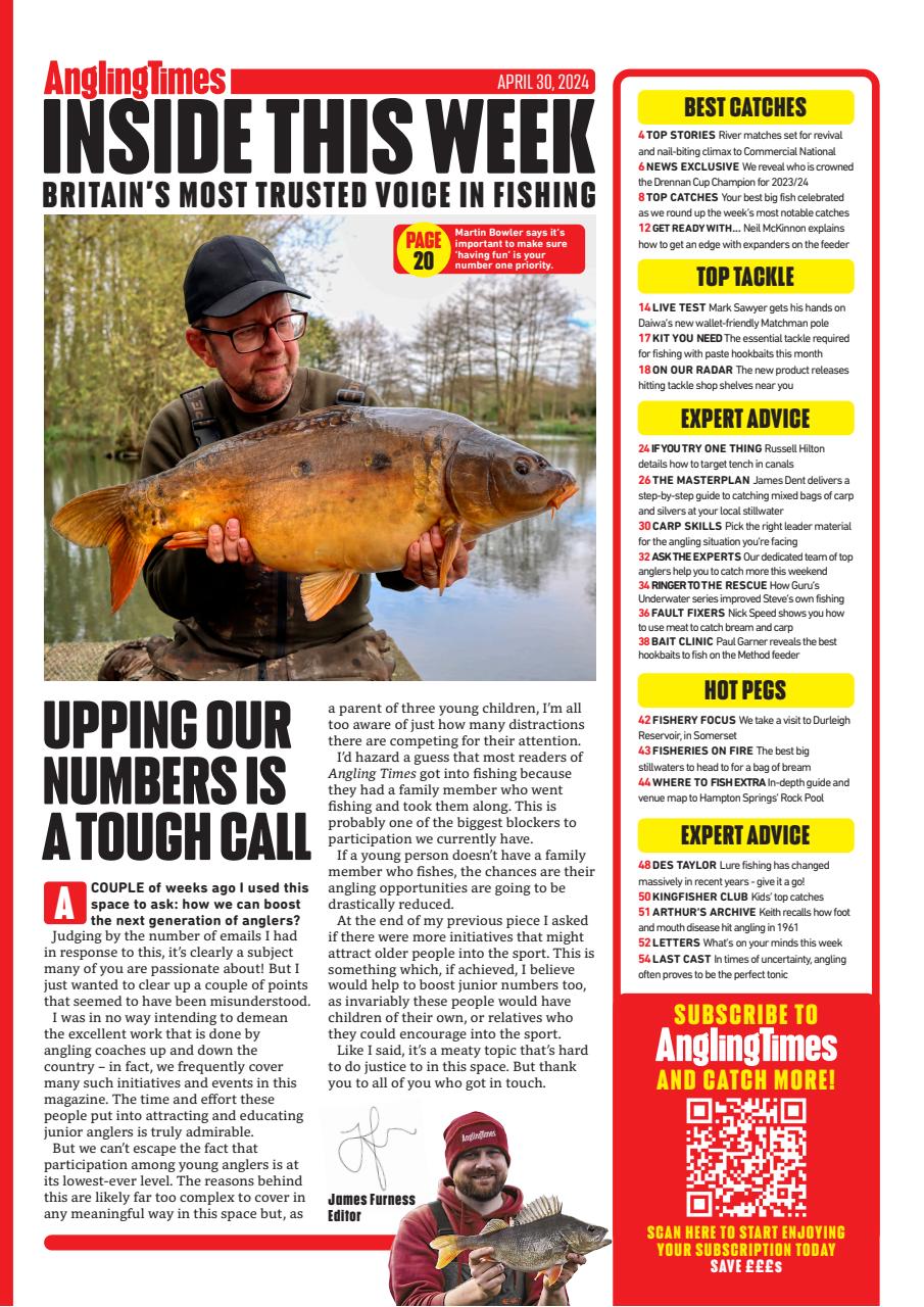 Angling Times Preview Pages