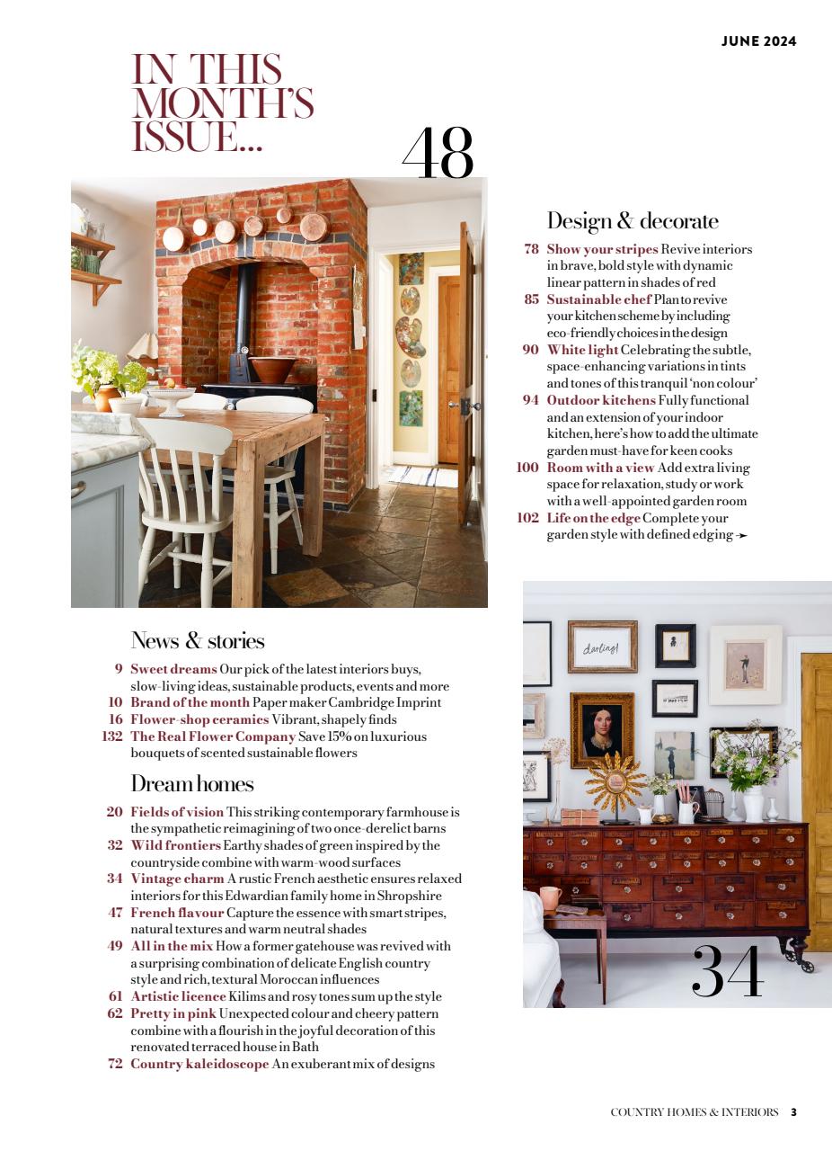 Country Homes & Interiors Preview Pages