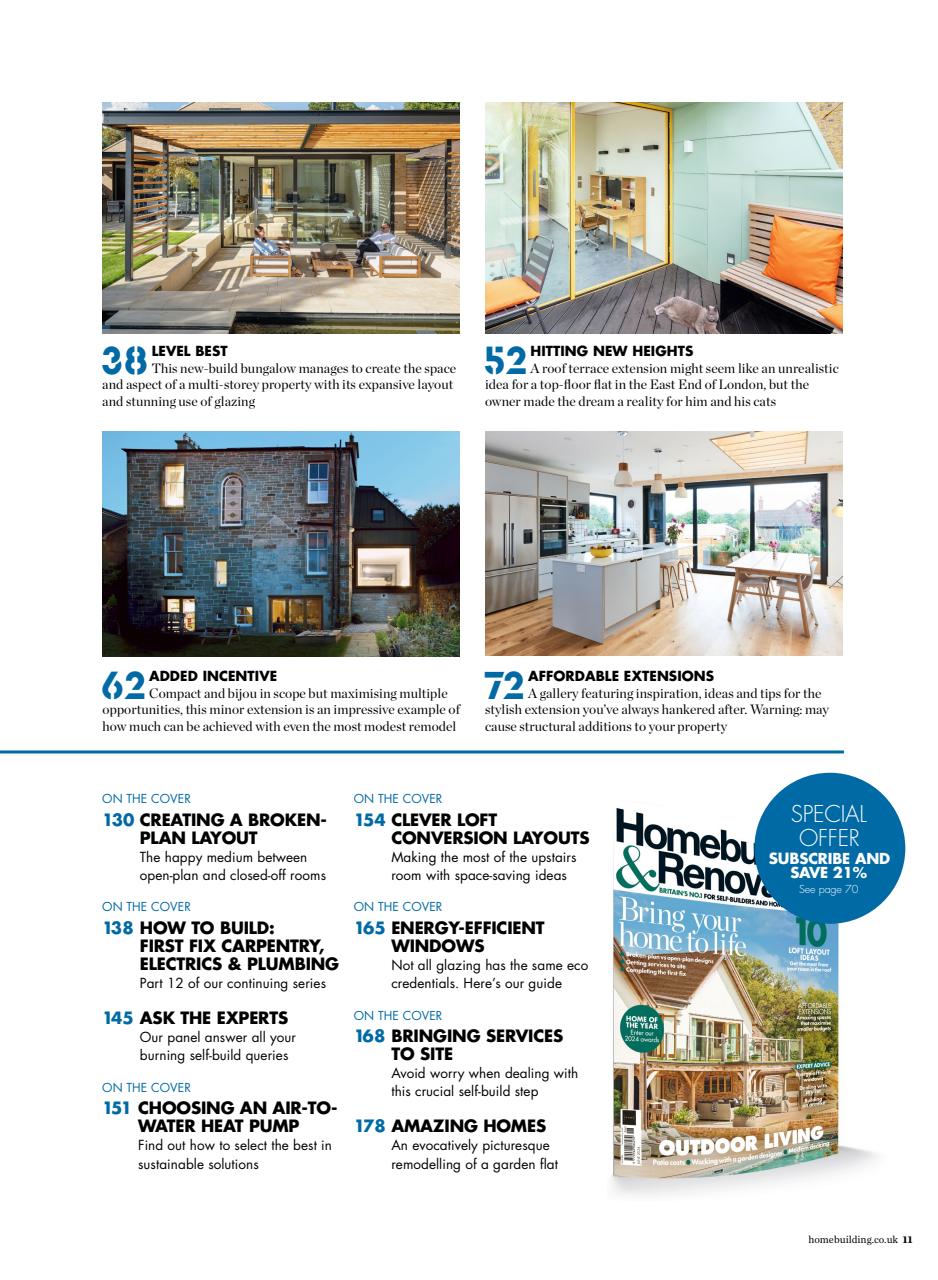 Homebuilding & Renovating Magazine Preview Pages