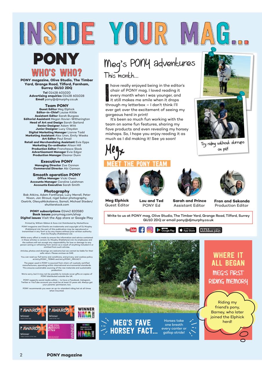 Pony Magazine Preview Pages